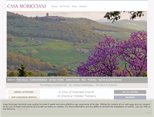 Tablet Screenshot of casamoricciani.com